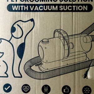 X1 Pet Grooming Solution With Vacuum Suction(open Box)